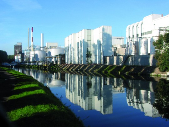 L'usine de Lesaffre à Marcq-en-Baroeul.
